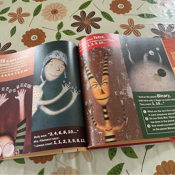 🌻3/$20 Math Curse hardcover book - Picture 5 of 6